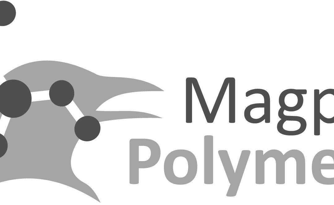 Magpie Polymers Logo (B&W)